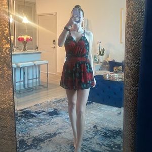 Floral romper, size XS